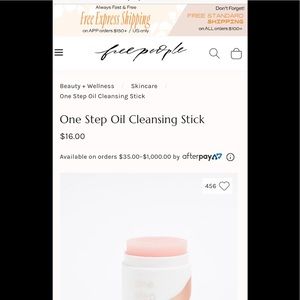 One step oil‎ cleansing stick
